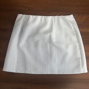 Baby Blue Pinstripe Women's Skort